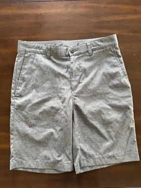 Ben Hogan Men's Light Gray Heather Active Golf Shorts Size 30